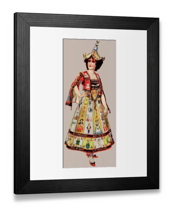 Framed Print : Fancy Dress Costume Framed Print : Fancy Dress Costume