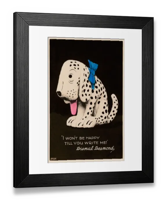 Framed Print : Dismal Desmond Framed Print : Dismal Desmond