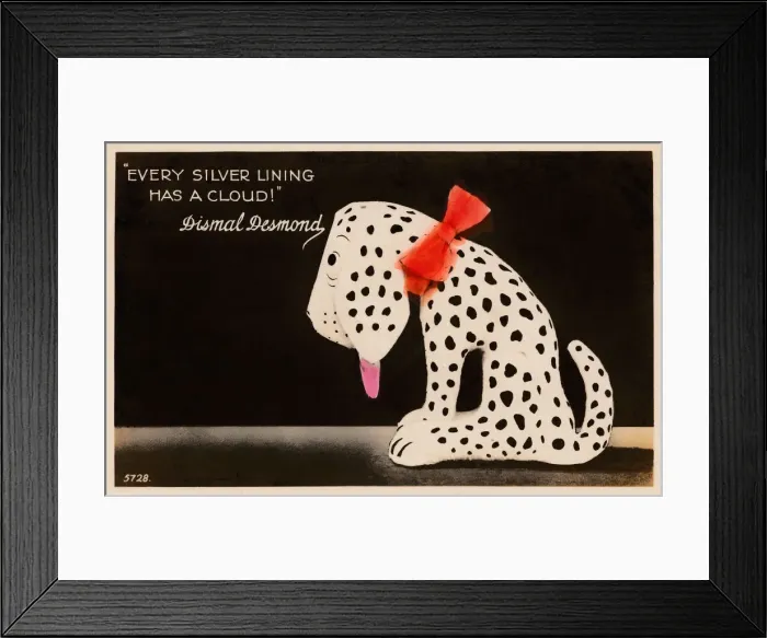 Framed Print : Dismal Desmond Framed Print : Dismal Desmond