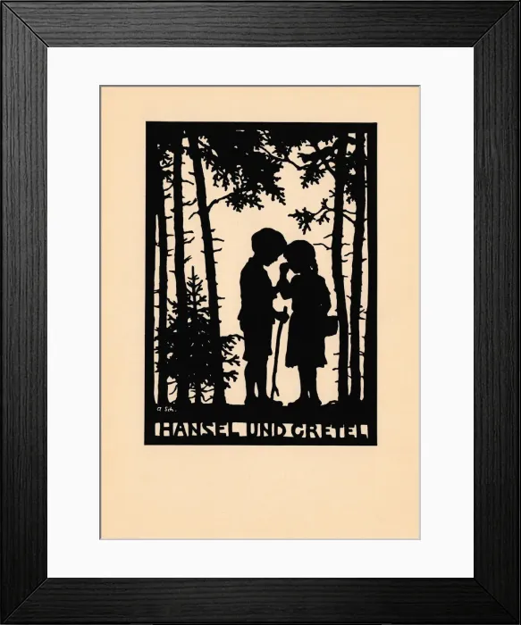 Framed Print : Hansel and Gretel Framed Print : Hansel and Gretel