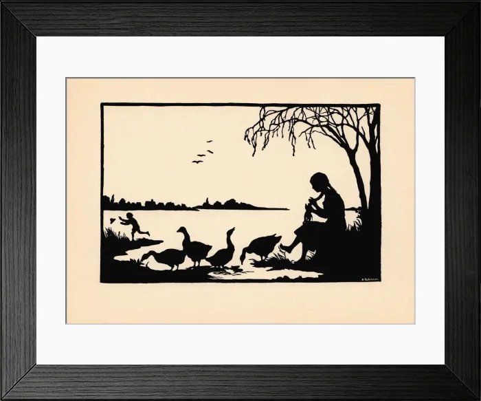 Framed Print : The Wild Swans Framed Print : The Wild Swans