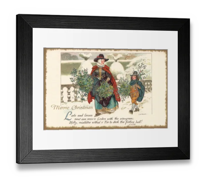 Framed Print : Christmas Greeting Framed Print : Christmas Greeting