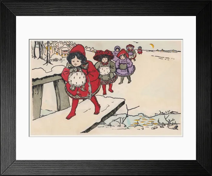 Framed Print : Christmas scene Framed Print : Christmas scene