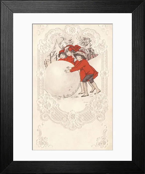 Framed Print : Christmas scene Framed Print : Christmas scene