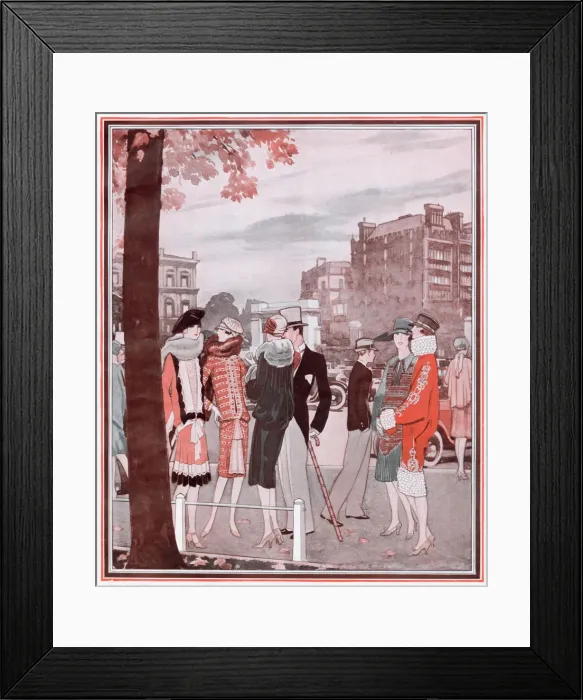 Framed Print : Outdoor wear for women. Date: 1926 Framed Print : Outdoor wear for women. Date: 1926