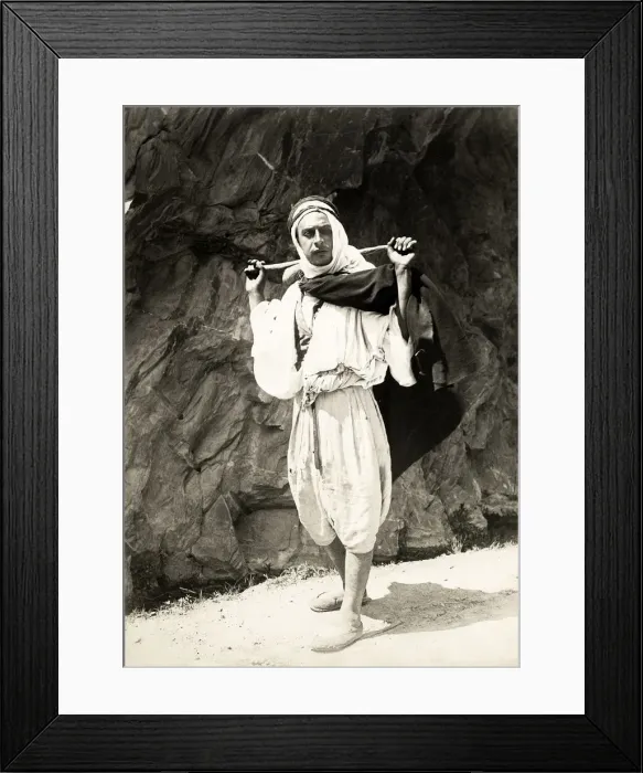 Framed Print : Kabyle - Arab man in Algeria, North Africa Framed Print : Kabyle - Arab man in Algeria, North Africa