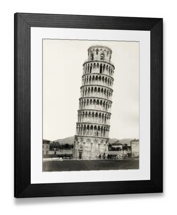 Framed Print : Leaning Tower of Pisa, Italy Framed Print : Leaning Tower of Pisa, Italy