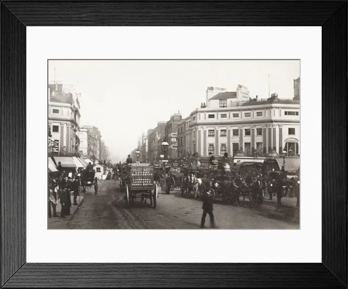 Framed Print : Oxford Street, London Framed Print : Oxford Street, London