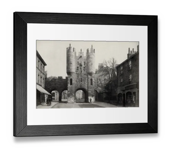 Framed Print : Micklegate, York city centre Framed Print : Micklegate, York city centre