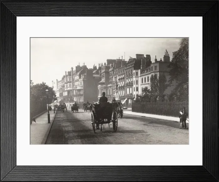 Framed Print : Park Lane, London Framed Print : Park Lane, London