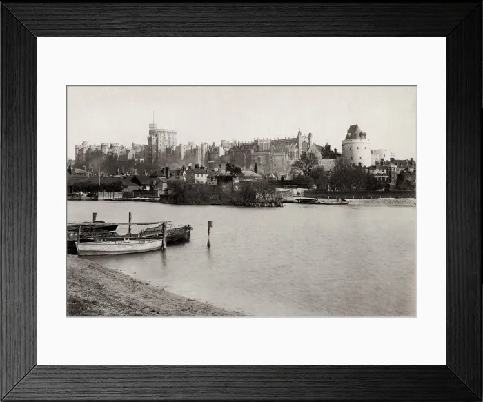 Framed Print : Windsor Castle from the River Themes Framed Print : Windsor Castle from the River Themes
