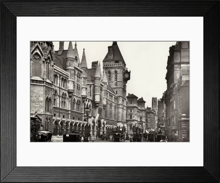 Framed Print : New Law Courts, London Framed Print : New Law Courts, London