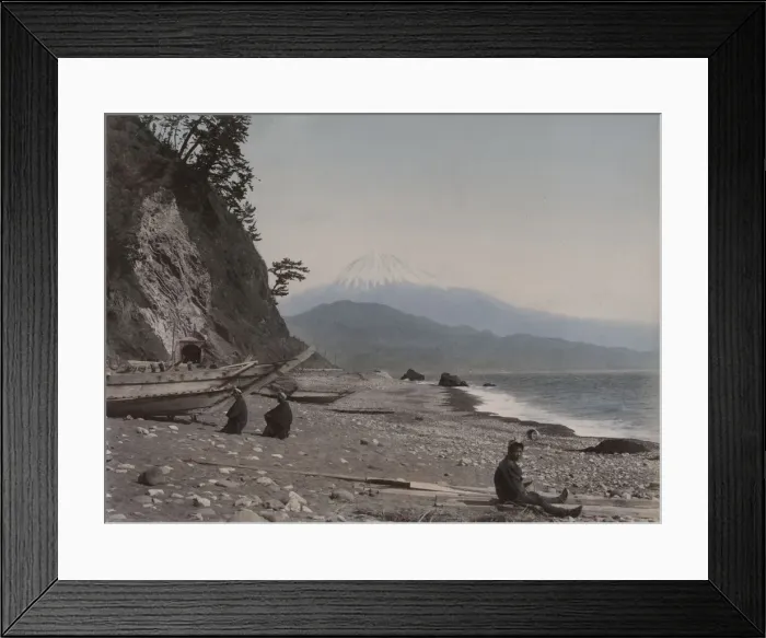 Framed Print : Fujiyama from Satta Pass near Okitsu Framed Print : Fujiyama from Satta Pass near Okitsu
