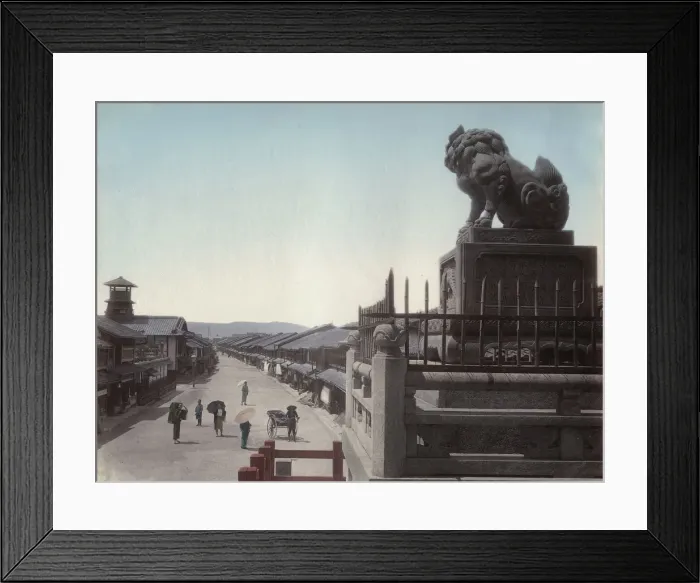 Framed Print : Gion Street, Kyoto Framed Print : Gion Street, Kyoto