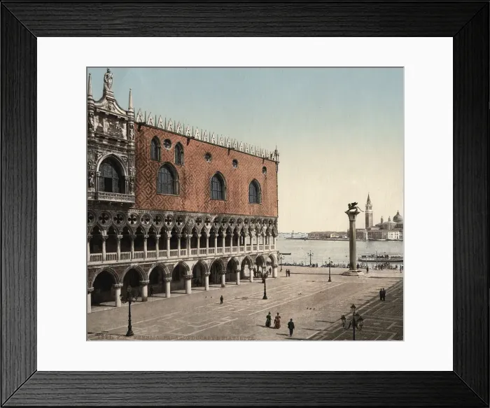 Framed Print : Piazetta and Doges Palace, Venice, Italy Framed Print : Piazetta and Doges Palace, Venice, Italy