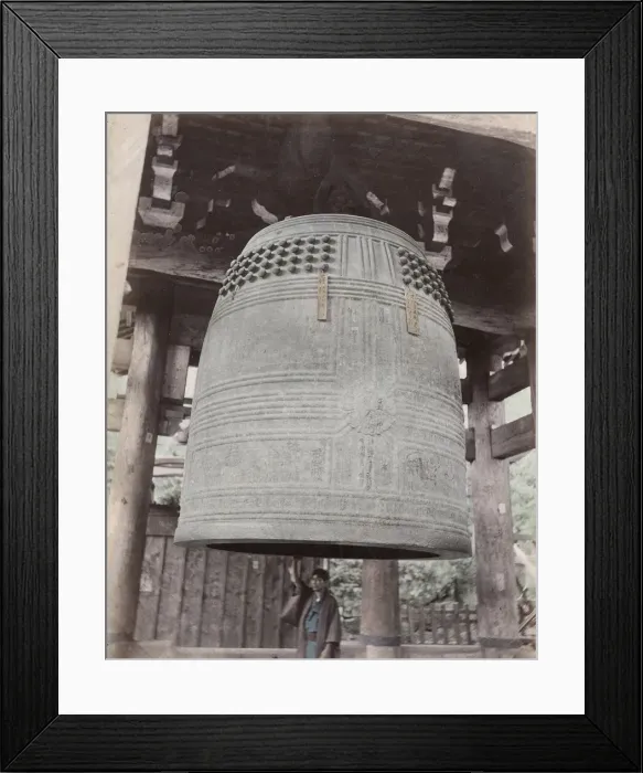 Framed Print : Great bell in the Chion-in Temple, Kyoto Japan Framed Print : Great bell in the Chion-in Temple, Kyoto Japan
