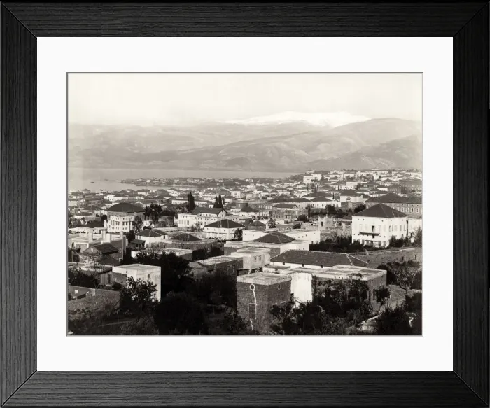 Framed Print : General view of the city of Beirut, Lebanon Framed Print : General view of the city of Beirut, Lebanon