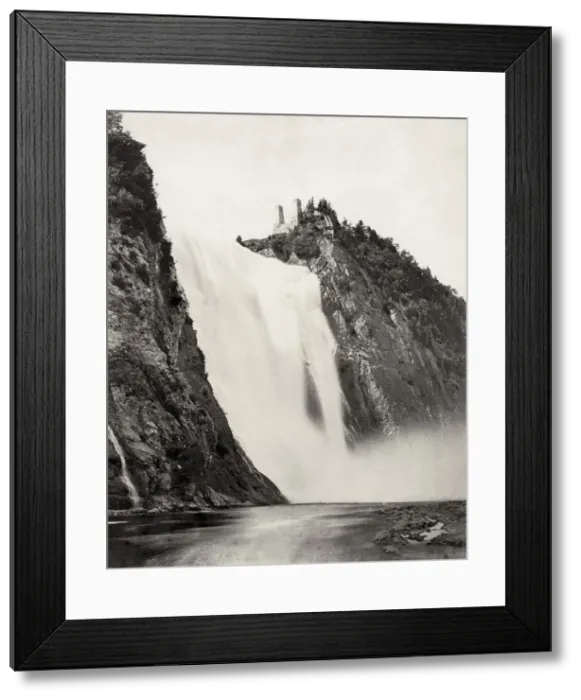 Framed Print : Montmorency Falls, Quebec, Canada Framed Print : Montmorency Falls, Quebec, Canada