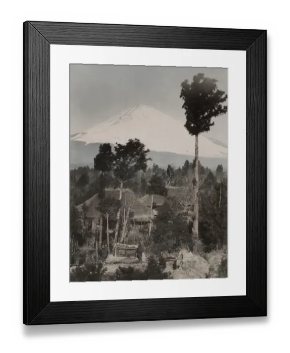 Framed Print : Mount Fuji, Fujiyama, from Kamado Village nr Gotenba, Japan Framed Print : Mount Fuji, Fujiyama, from Kamado Village nr Gotenba, Japan
