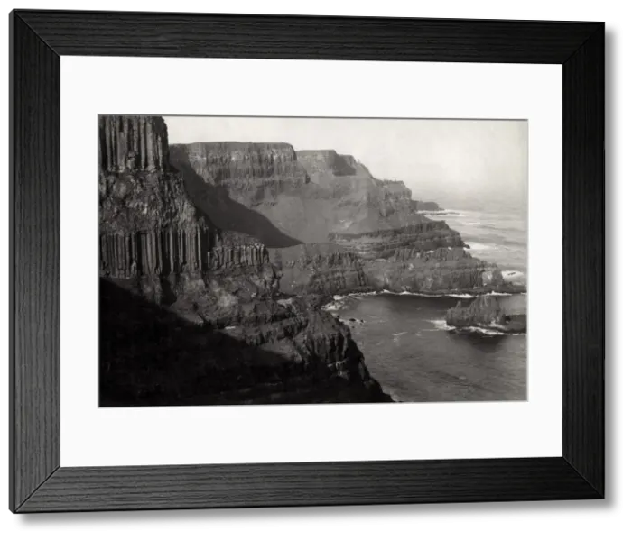 Framed Print : Pleaskin Head, Giants Causeway, Co. Antrim Northern Ireland Framed Print : Pleaskin Head, Giants Causeway, Co. Antrim Northern Ireland