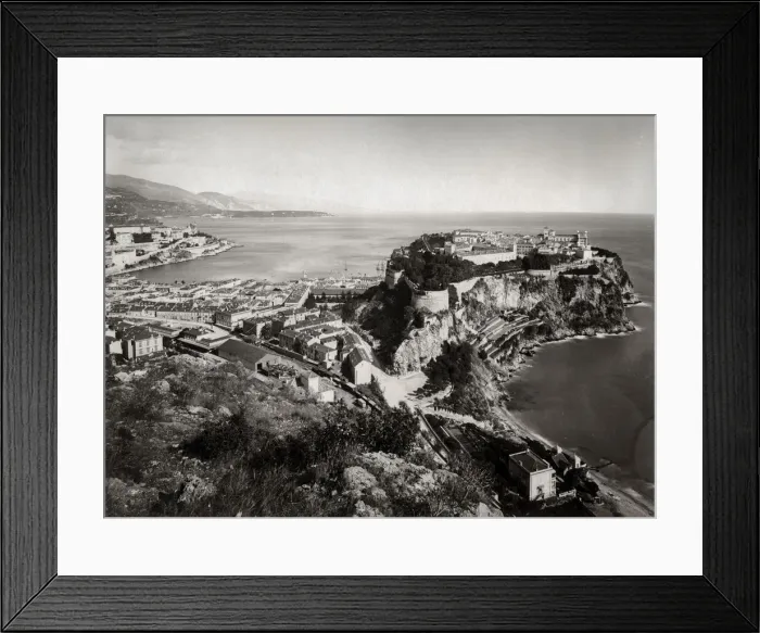 Framed Print : Monaco Monte Carlo general view of the Principality Framed Print : Monaco Monte Carlo general view of the Principality