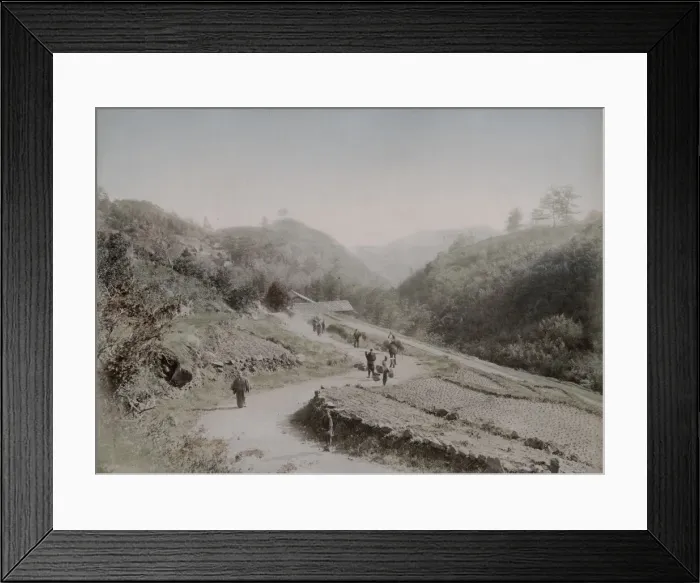 Framed Print : Country road near Moji, Japan Framed Print : Country road near Moji, Japan