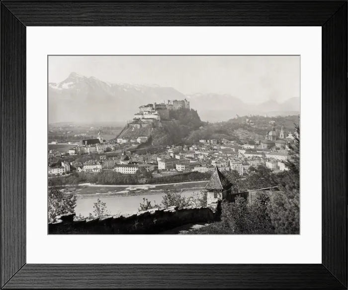 Framed Print : Hohensalzburg Fortress on Festungsberg, Salzburg Austria Framed Print : Hohensalzburg Fortress on Festungsberg, Salzburg Austria