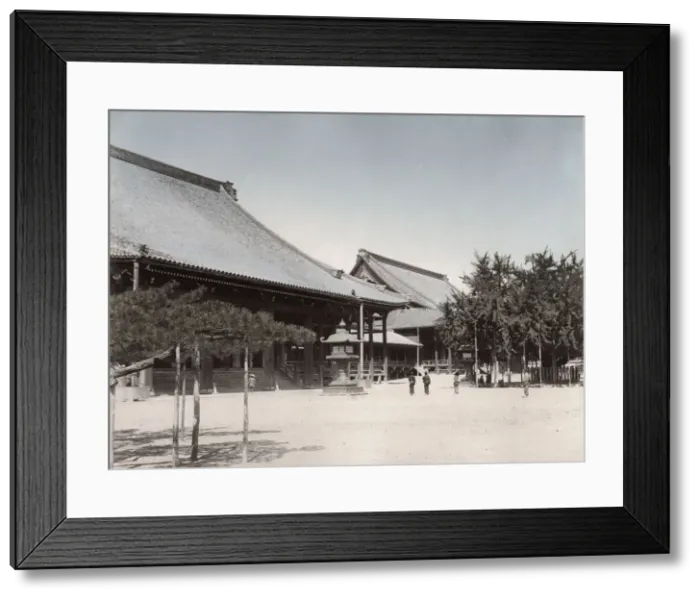 Framed Print : Nishi Honganji Temple - western Buddhist temple, Japan Framed Print : Nishi Honganji Temple - western Buddhist temple, Japan