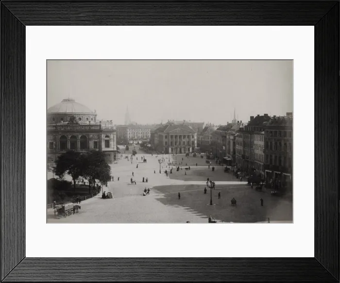 Framed Print : Nytorv square and public buildings, Copenhaven, Denmark Framed Print : Nytorv square and public buildings, Copenhaven, Denmark