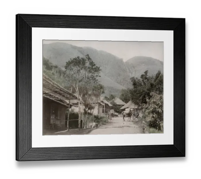 Framed Print : Miyanoshita Road, Hakone Framed Print : Miyanoshita Road, Hakone