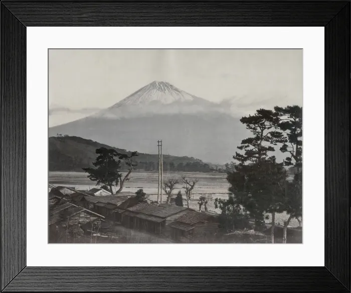 Framed Print : Mount Fuji Fujiyama, Iwabuchi, Tokaido Road Framed Print : Mount Fuji Fujiyama, Iwabuchi, Tokaido Road