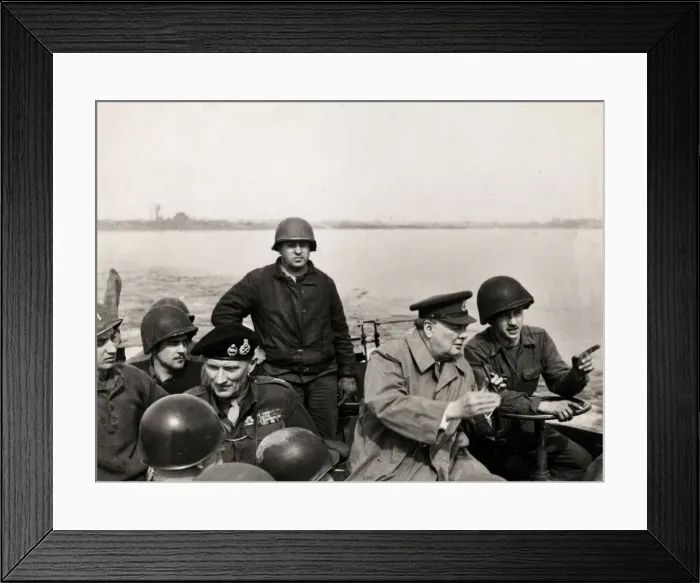 Framed Print : End of WW II - British Prime Minister Winston Churchill Framed Print : End of WW II - British Prime Minister Winston Churchill