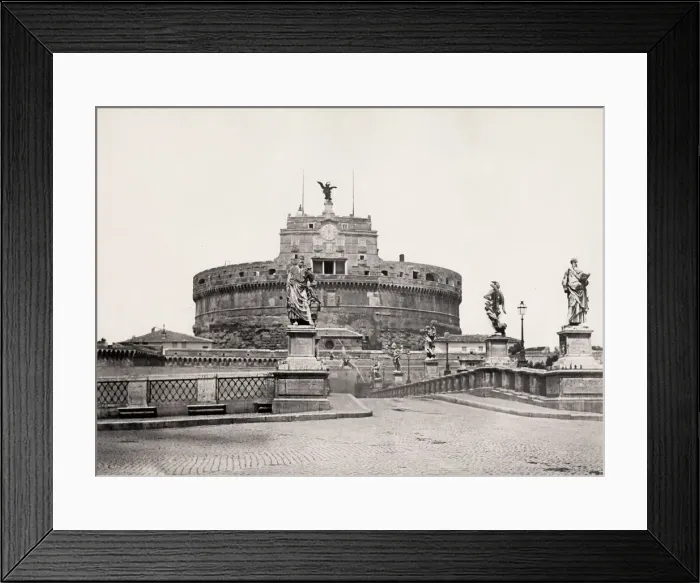 Framed Print : Castel Sant Angelo, River Tiber, Rome, Italy Framed Print : Castel Sant Angelo, River Tiber, Rome, Italy