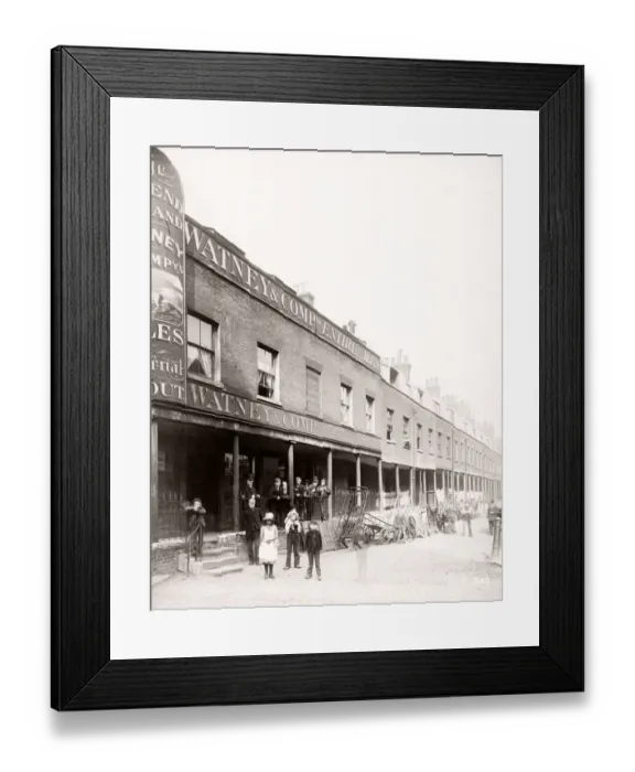 Framed Print : c. 19900 England London - Watney and Co. brewery Framed Print : c. 19900 England London - Watney and Co. brewery