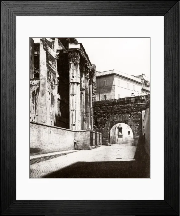 Framed Print : c. 1880s Italy Rome - Temple of Mars Ultor Framed Print : c. 1880s Italy Rome - Temple of Mars Ultor