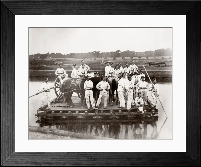 Framed Print : British army soldiers on exercise at Shoeburyness Framed Print : British army soldiers on exercise at Shoeburyness