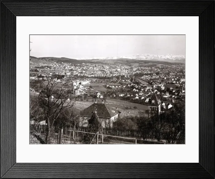 Framed Print : Panoramic view of Zurich, Switzerland Framed Print : Panoramic view of Zurich, Switzerland