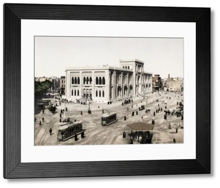Framed Print : View of the Library, Cairo, Egypt Framed Print : View of the Library, Cairo, Egypt