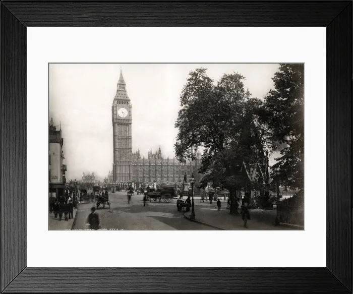 Framed Print : Parliament Square, Ben Ben, Westminister London Framed Print : Parliament Square, Ben Ben, Westminister London