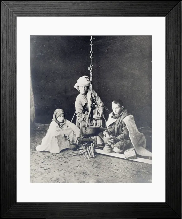 Framed Print : Caucasus Georgia - members of Caucasian highland tribe Framed Print : Caucasus Georgia - members of Caucasian highland tribe