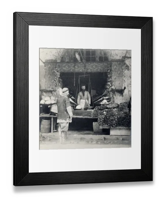 Framed Print : Caucasus Georgia Tiflis Tblisi - vegetable shop Chaldean cu Framed Print : Caucasus Georgia Tiflis Tblisi - vegetable shop Chaldean cu