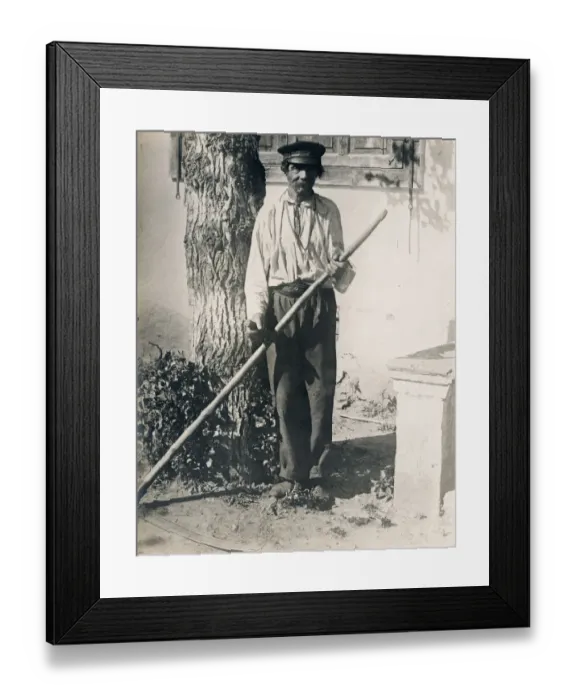 Framed Print : Caucasus Georgia Kislovodsk - an old soldier Framed Print : Caucasus Georgia Kislovodsk - an old soldier