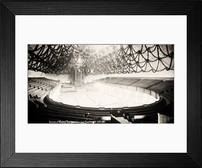 Framed Print : Interior of the Mormon Tabernacle Salt Lake City Framed Print : Interior of the Mormon Tabernacle Salt Lake City