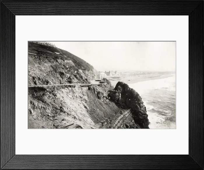 Framed Print : Beach Drive from Cliff House, San Francisco, California Framed Print : Beach Drive from Cliff House, San Francisco, California