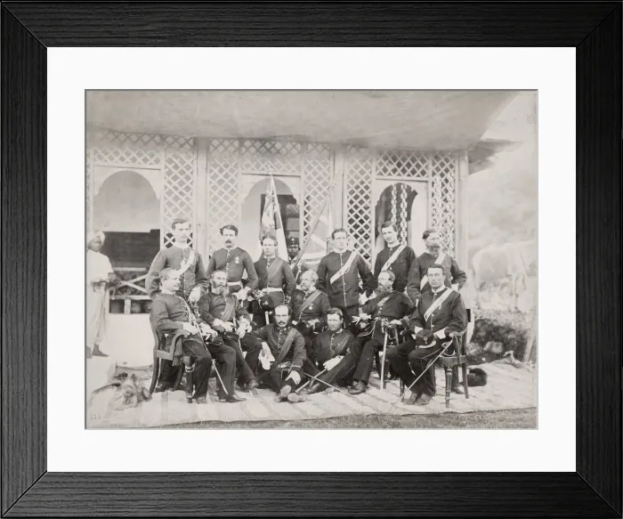 Framed Print : British army in India, 1st Gurkhas Goorkhas 1863 Framed Print : British army in India, 1st Gurkhas Goorkhas 1863