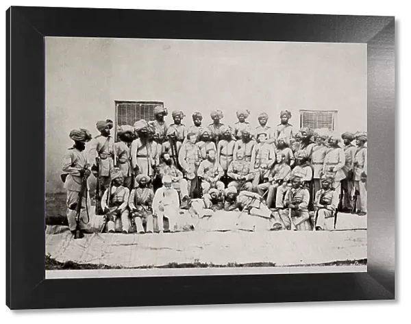 British army India, Colonel Brownlow, 1st Sikhs 1866