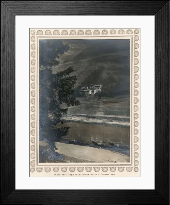 Framed Print : Photogravure, Donald Mennie, The Grandeur of the Gorges Framed Print : Photogravure, Donald Mennie, The Grandeur of the Gorges