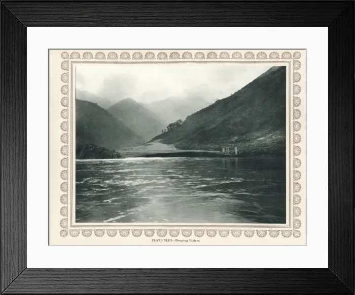 Framed Print : Photogravure, Donald Mennie, The Grandeur of the Gorges Framed Print : Photogravure, Donald Mennie, The Grandeur of the Gorges