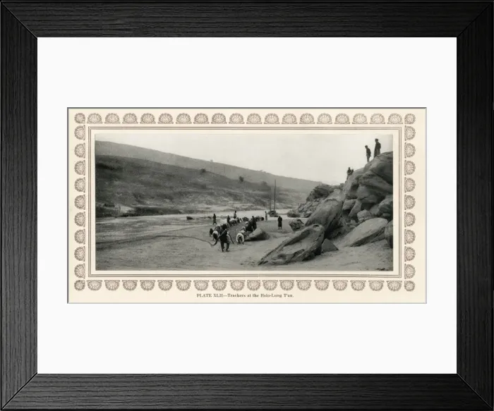 Framed Print : Photogravure, Donald Mennie, The Grandeur of the Gorges Framed Print : Photogravure, Donald Mennie, The Grandeur of the Gorges