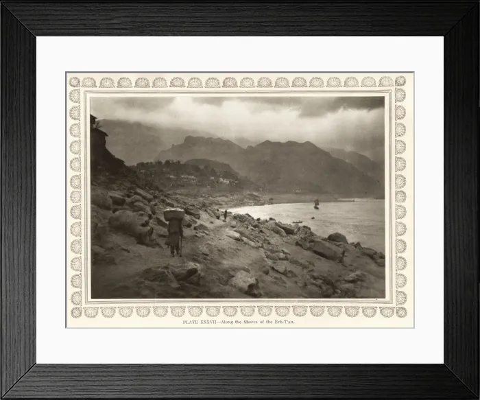 Framed Print : Photogravure, Donald Mennie, The Grandeur of the Gorges Framed Print : Photogravure, Donald Mennie, The Grandeur of the Gorges